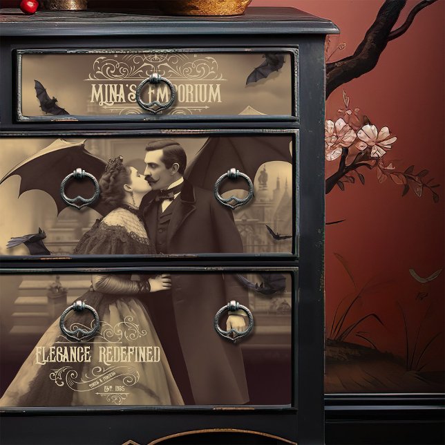 Papel De Seda Drácula de belleza victoriana besa romance gótico (Subido por el creador)