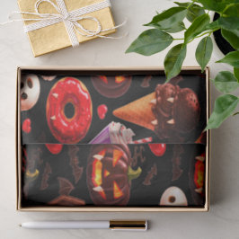 Papel De Seda Drácula De Calabaza Tocante Halloween