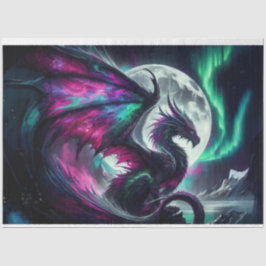 Papel De Seda Dragon Aurora