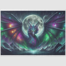Papel De Seda Dragón Celestial