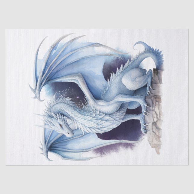 Papel De Seda Dragón mítico (Anverso)
