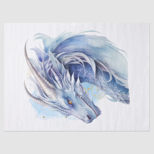 Papel De Seda Dragón mítico (Anverso)