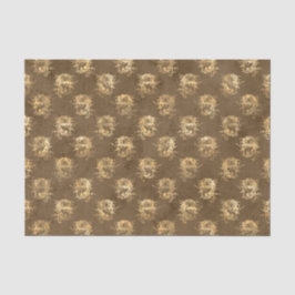 Papel De Seda Dragón mítico de oro