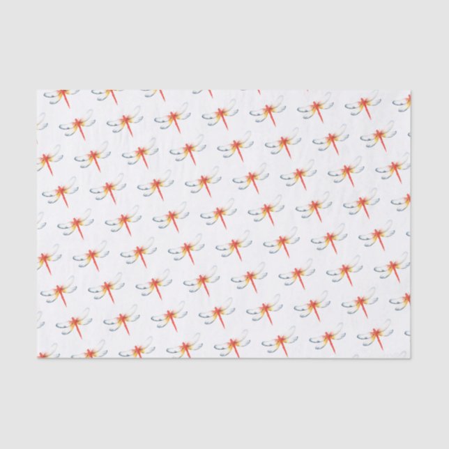 Papel De Seda Dragón rojo (Anverso)