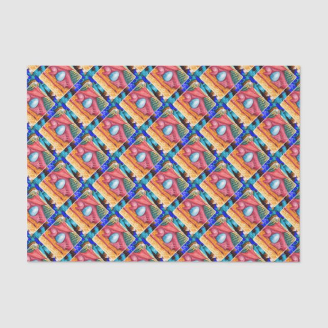 Papel De Seda Dragón Rojo (Anverso)