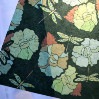 Papel De Seda Dragón verde