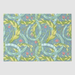 Papel De Seda Dragones de madera