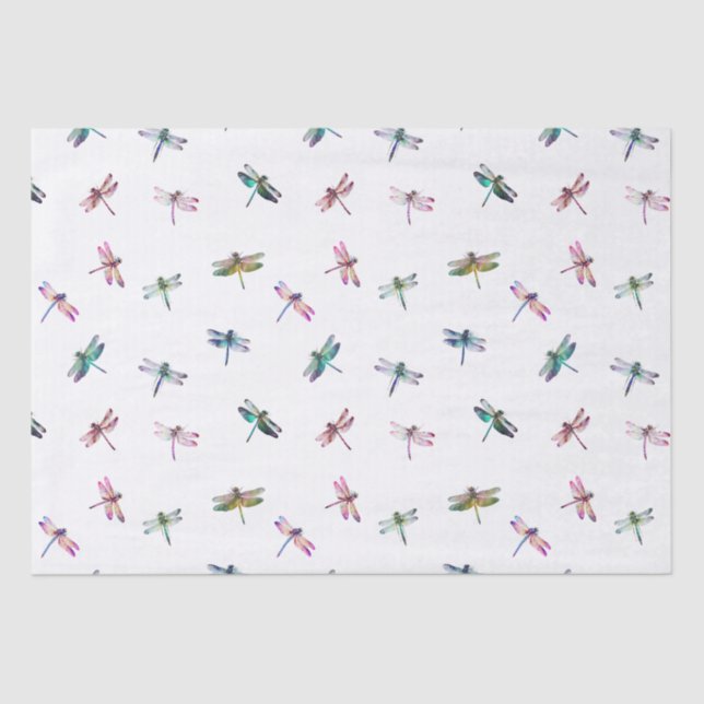 Papel De Seda Dragonflies (Anverso)