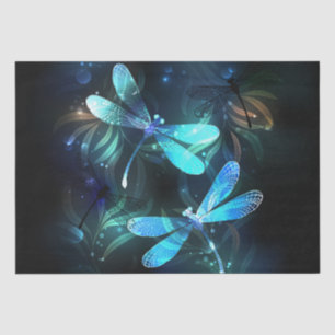 Papel De Seda Dragonflies