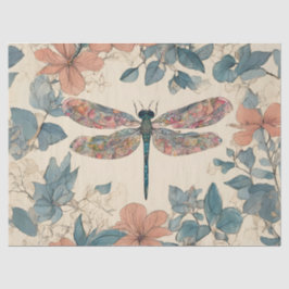 Papel De Seda Dragonfly caprichoso
