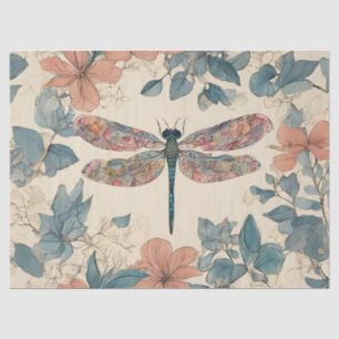 Papel De Seda Dragonfly caprichoso