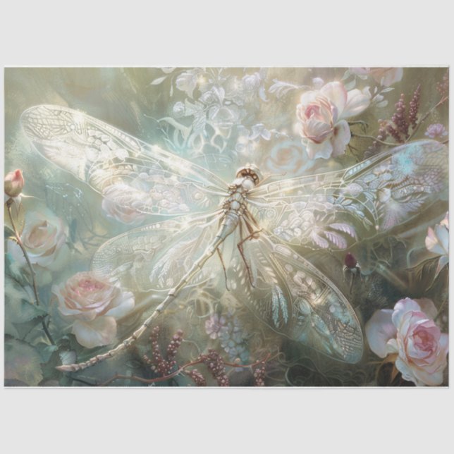 Papel De Seda Dragonfly Delicado (Anverso)