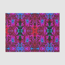 Papel De Seda Dramática Crimson Red, Purple y Black Dahlia