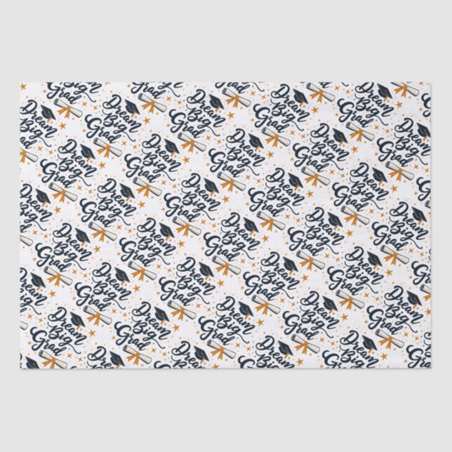 Papel De Seda Dream Big Grad (Anverso)