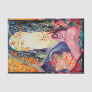 Papel De Seda DREAM GOLDEN / Jardín Zen de Meditación Yoga