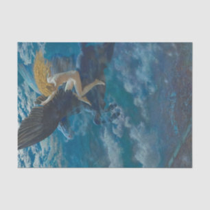 Papel De Seda Dream Idyll (A Valkyrie) de Edward Robert Hughes