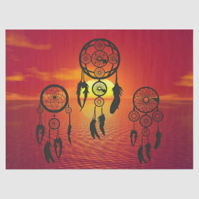 Papel De Seda Dreamcatcher Sunset (Anverso)