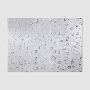 Papel De Seda Droplets de lluvia