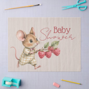 Papel De Seda Ducha de Animales del Bosque para Niño