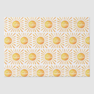 Papel De Seda Ducha de Bebé Sunshine