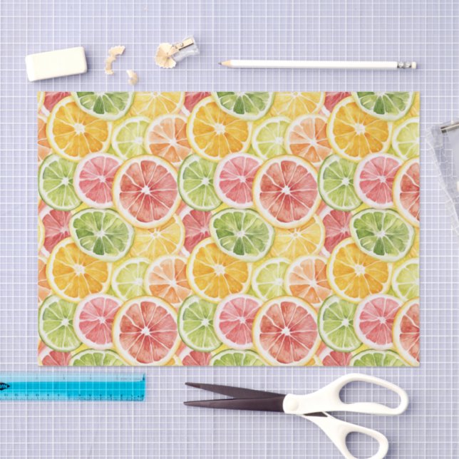 Papel De Seda Ducha de Novia Fruta Naranja Rosa Verde Frambuesa (Artesanía)