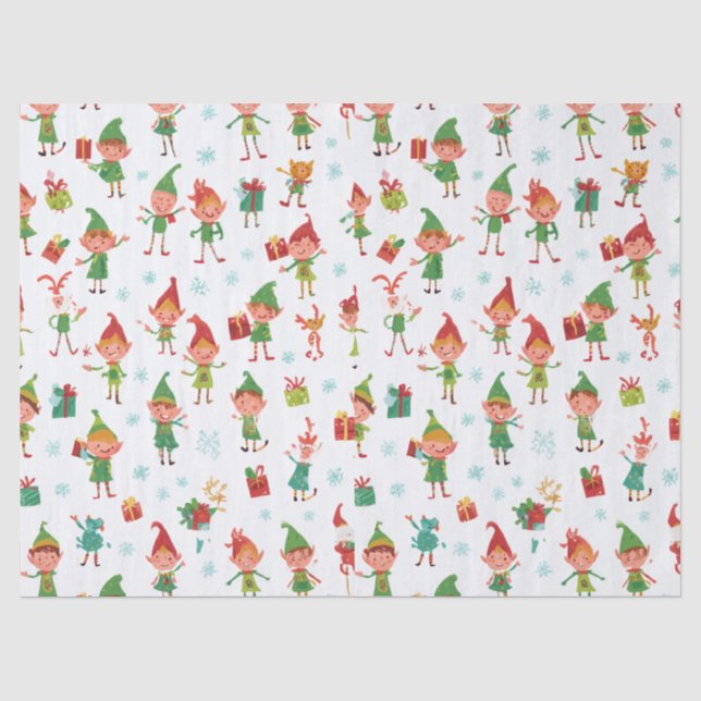 Papel De Seda Duendes de IA tontos (Anverso)
