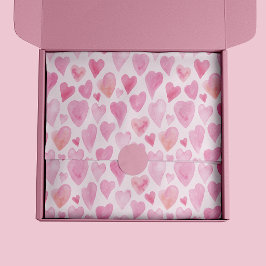 Papel De Seda Dulce patrón de corazón de amor del día de San Val