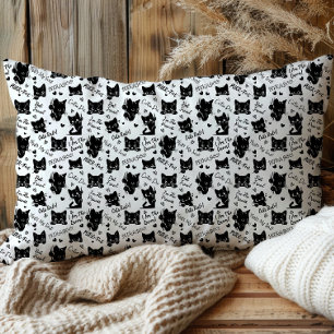 Papel De Seda Dulce Patrón de Halloween de Gato Negro para Amant