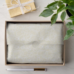 Papel De Seda Dulce Sprinkles Amarillo
