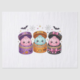 Papel De Seda Dumplings Squishies de Halloween en Misterio Brill