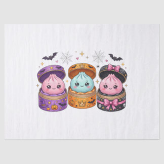 Papel De Seda Dumplings Squishies de Halloween en Misterio Brill