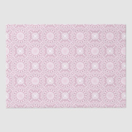 Papel De Seda Dusky Rosa Confetti Lace Diamond Tile