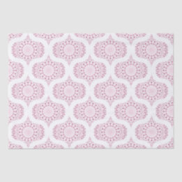 Papel De Seda Dusky Rosa Confetti Lace Retro Ogee Craft
