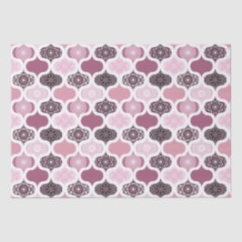Papel De Seda Dusky Rosa Dot Mandalas Ogee Patchwork