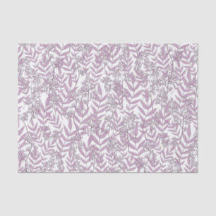 Papel De Seda Dusty Plum Purple Boda Botánico