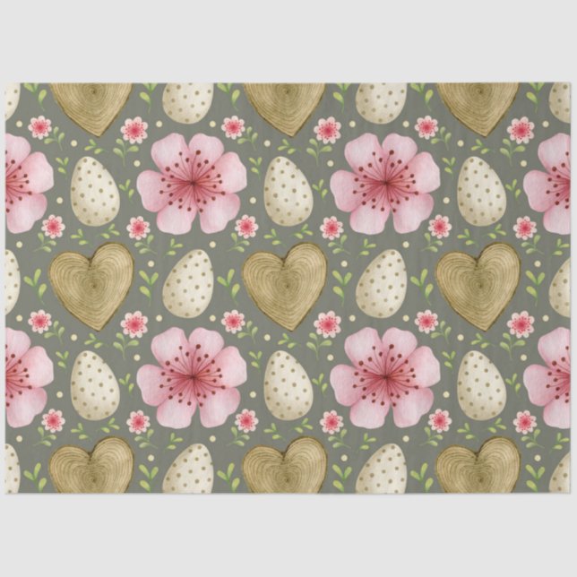 Papel De Seda Easter Bunny Series Design 10 (Anverso)