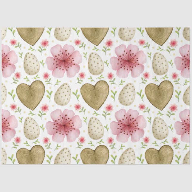 Papel De Seda Easter Bunny Series Design 4 (Anverso)