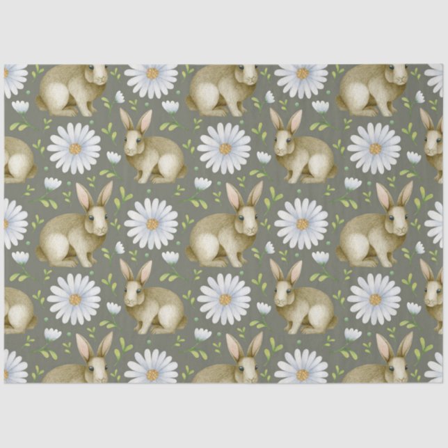 Papel De Seda Easter Bunny Series Design 7 (Anverso)