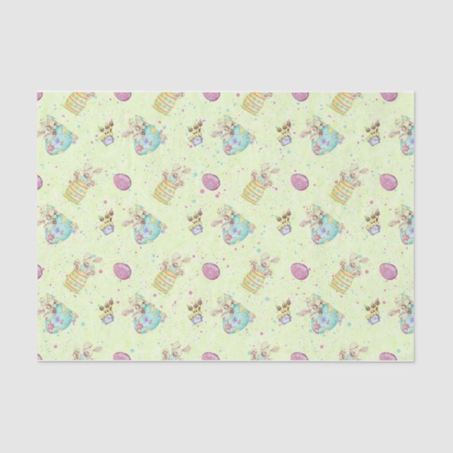 Papel De Seda Easter Pastel Design Series 2 (Anverso)