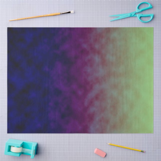 Papel De Seda Eclipse Verde (Artesanía)