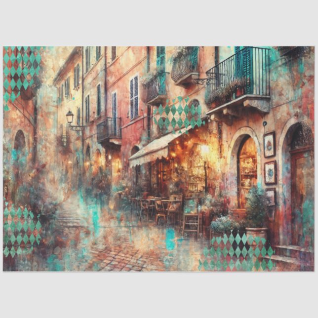 Papel De Seda Ecos de Italia (Anverso)