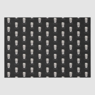 Papel De Seda Edgar Allan Poe Portrait Black