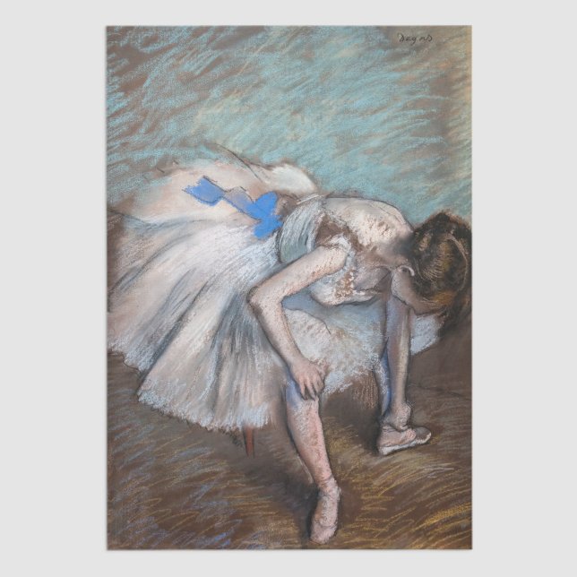 Papel De Seda Edgar Degas - Bailarina sentada (Subido por el creador)