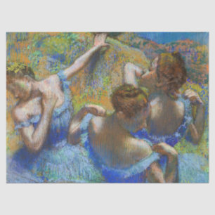 Papel De Seda Edgar Degas - Bailarinas azules