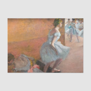 Papel De Seda Edgar Degas - Bailarinas trepando una escalera
