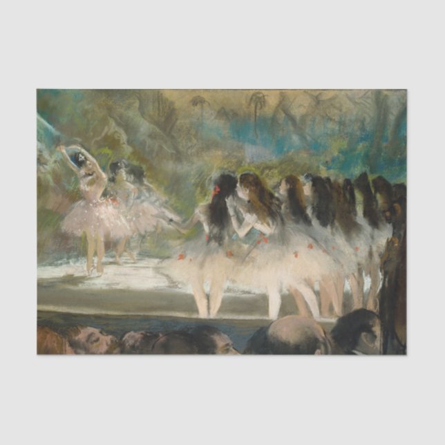 Papel De Seda Edgar Degas - Ballet en la ópera de París (Anverso)