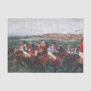 Papel De Seda Edgar Degas - Carrera de caballeros