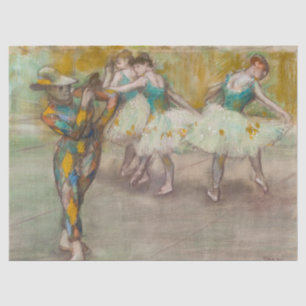 Papel De Seda Edgar Degas - Danza Harlequin