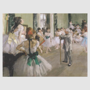 Papel De Seda Edgar Degas - La clase de danza