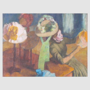Papel De Seda Edgar Degas - La tienda de sombreros